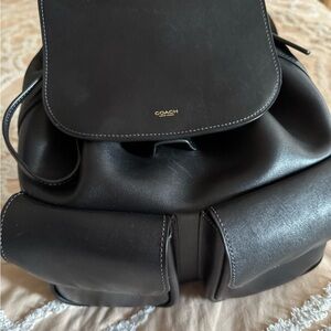 Coach Crosby Black Women's Leather Backpack